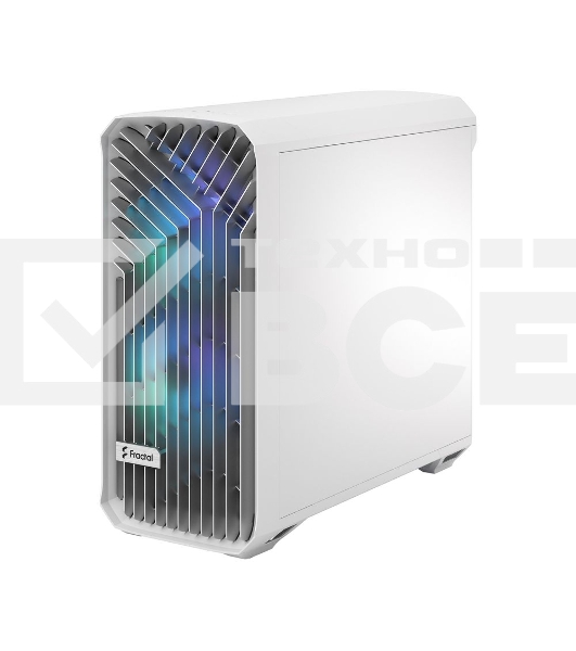 Корпус ПК без блока питания Fractal Design Torrent RGB TG Clear Tint, Full-Tower, 2x180mm + 3x140mm RGB, 2xUSB-A 3.2 + 1xUSB 3.2 Type-C E-ATX, SSI-CEB, SSI-EEB, ATX, mATX, mITX White