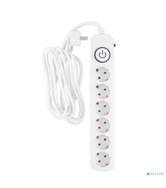 Сетевой фильтр Ippon BK-6-EU-3-10-W 6 розеток 3м белый