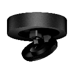 Крепеж для корпуса A2229 SBK черный песок D85*H40mm (для корпуса D60mm), фото 1