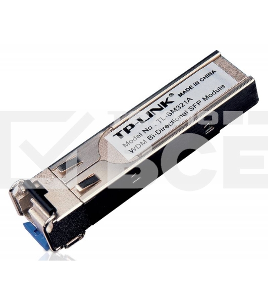 Трансивер TP-Link SMB TL-SM321A 1000Base-BX WDM SFP LC TX:1550nm RX:1310nm 10km