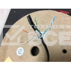 Кабель сетевой UTP 4 пары cat5E solid 0.50мм CCA 305м черный outdoor, фото3