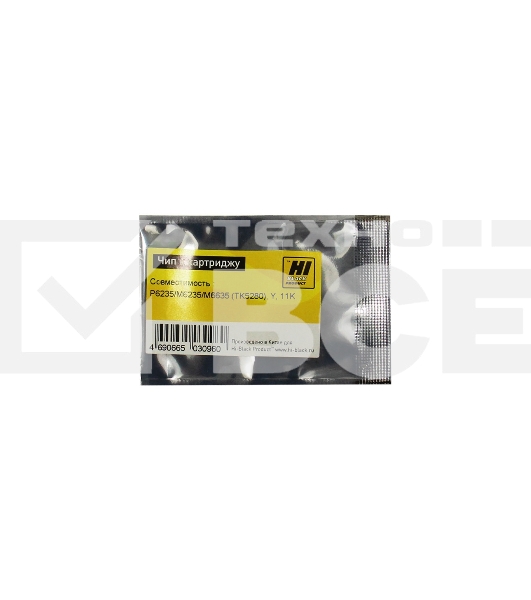 Чип Hi-Black к картриджу Kyocera ECOSYS P6235/M6235/M6635 (TK-5280), Y, 11K