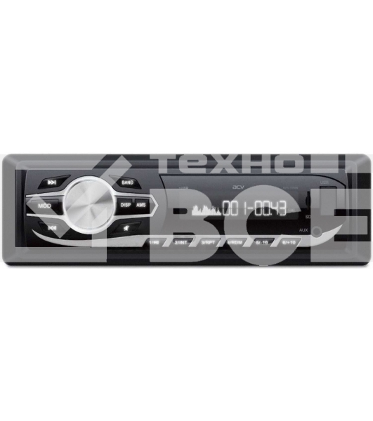 Автомагнитола ACV AVS-1724W 1DIN 4x45Вт