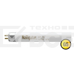 Лампа люминесцентная 94 109 NTL-T5-21-840-G5 21Вт T5 4200К G5 Navigator 94109