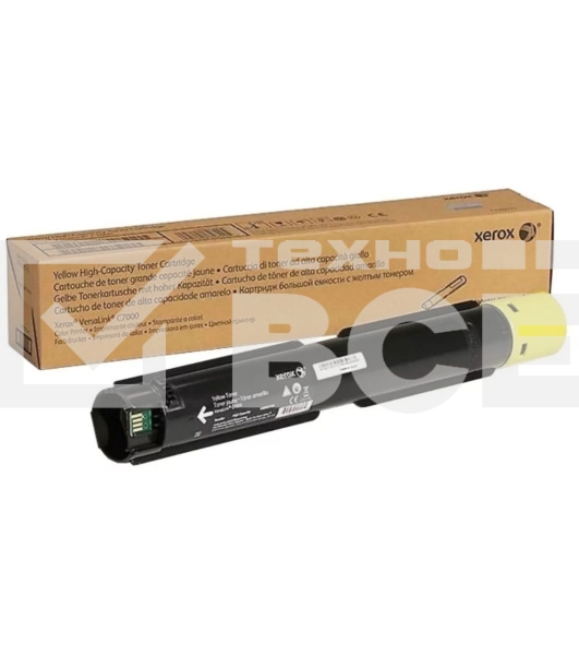 Картридж лазерный XEROX 106R03766 желтый для XEROX VersaLink C7000 (10100 стр)(Channels)