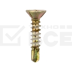 Саморез оконный KRANZ сверло, 3.9х19, желтый цинк, короб (500 шт./уп.), фото5
