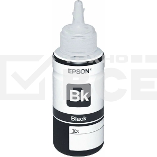Чернила Epson 673 C13T673198 (аналог C13T67314A) черный 70мл для Epson L800/L810/L850/L1800