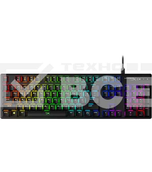Клавиатура HyperX Alloy Origins (4P4F6AA#ABA) проводная, USB, черный