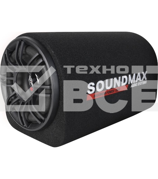 Сабвуфер автомобильный Soundmax SM-SW0801A 150Вт активный (20см/8')