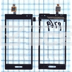 Сенсорное стекло (тачскрин) для LG Optimus L9 (P769), черное, фото3