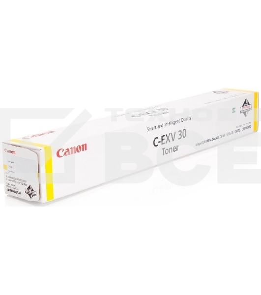 Картридж лазерный CANON C-EXV30 желтый (54000 стр.) для Canon imageRUNNER C9000, C9060, C9065, C9070