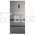 Холодильник Korting KNFF 82535 X нержавеющая сталь трехкамерный 354/186л морозилка снизу, фото6