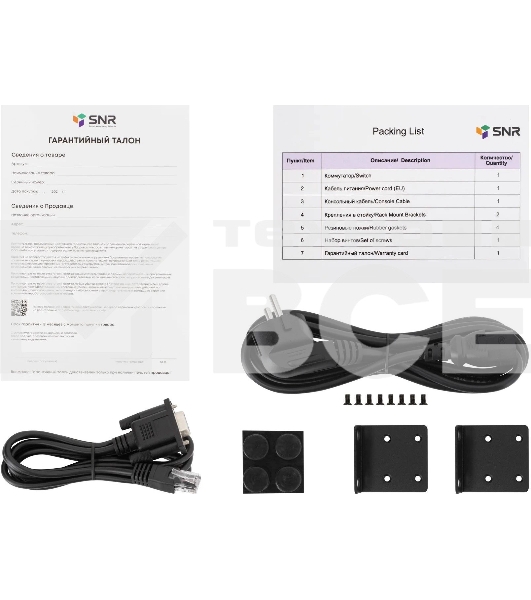Коммутатор SNR SNR-S5310G-48TX, 1Гбит/с, количество портов 48 шт, (L2)