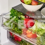 Холодильник Maunfeld MFF183NFSBE черная нержавеющая сталь трехкамерный инвертор 405л морозилка снизу, фото10