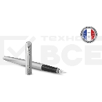 Ручка перьевая Parker Jotter Core F61 (2031012) Stainless Steel CT M сталь нержавеющая блистер, фото2