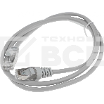 Патч-корд FTP Cablexpert кат.5e, 1м, литой, многожильный (серый), фото3