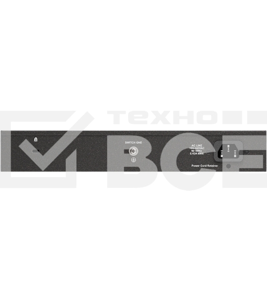 Неуправляемый коммутатор D-Link DGS-1024D/J1A с 24 портами 10/100/1000Base-T