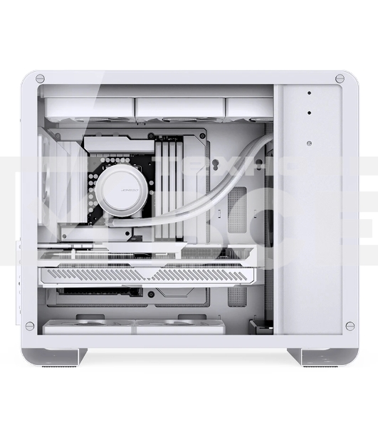 Корпус без блока питания JONSBO U4 Mini, Mini-Tower, TG, no fan, 1xUSB-A 3.0 + 1xUSB-C 3.2, mATX, mITX White