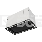 Встраиваемая вытяжка Kuppersberg, 52 см, сенсорное управление, пульт, 3 скорости, 950 м3/ч, круговая LED подсветка, таймер, черный, фото5