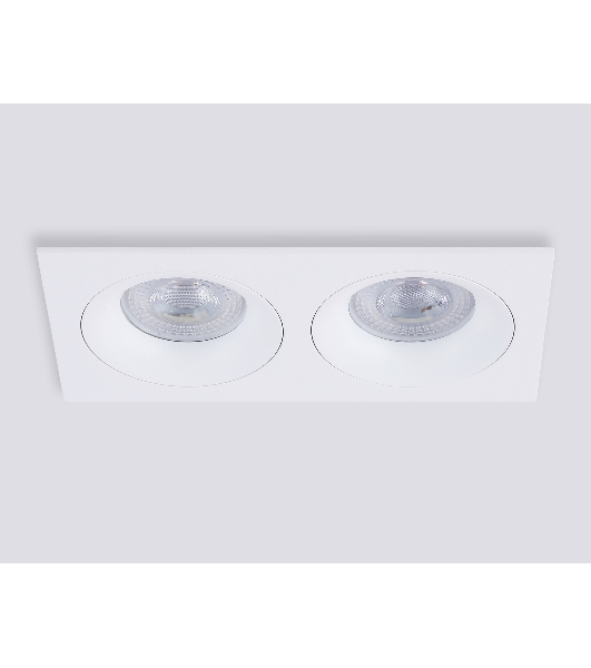 Светильник встраиваемый Ambrella light TN102731/2 WH белый GU5.3 175*92*23