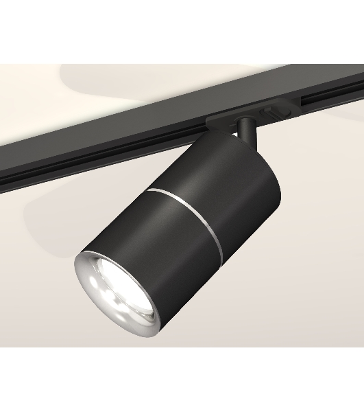 Светильник Ambrella light XT7402011 SBK/PSL черный песок/серебро полированное MR16 GU5.3 (A2537, C7402, A2070, C7402, N7012)