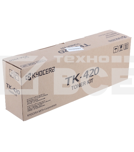 Картридж лазерный Kyocera-Mita TK-420 черный для KM-2550 15 000 стр.