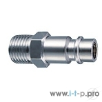 Разъемное соединение рапид  FUBAG  (штуцер)1/2'M наруж.резьба блистер  [180142 B], фото 1