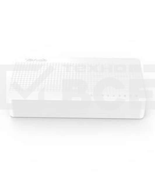 Настольный неуправляемый коммутатор TENDA S108 (mini), 8 портов Ethernet 10/100 Мбит/сек, пластиковый корпус