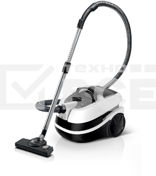 Пылесос Bosch BWD421PRO белый/черный, 230/2100 Вт, уборка влажная/сухая, пылесборник мешок/контейнер 5 л