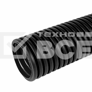 Трубa автомобильная гофрированная ПП, Ø9,8 мм, неразрезная, бухта 50 м/уп.