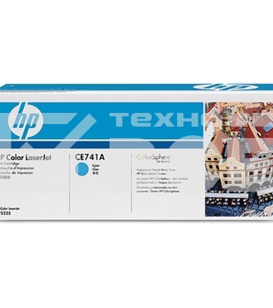 Картридж лазерный HP CE741A голубой Color LJ CP5225 (7300стр.)