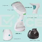 Отпариватель VLK Sorento 5100,, белый, мощность 1600 Вт, производительность пара 30 г/мин, емкость 300 мл, 8 шт/уп, фото2