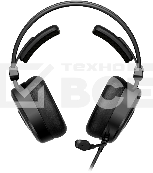 Наушники с микрофоном A4Tech Bloody MC750 черный 2.3м мониторные USB оголовье (MC750 BLACK)