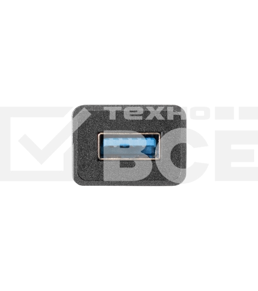 Хаб USB (концентратор) ExeGate DUB-4TC (кабель-адаптер USB Type C --> 4xUSB3.0, Plug&Play, серебристый)