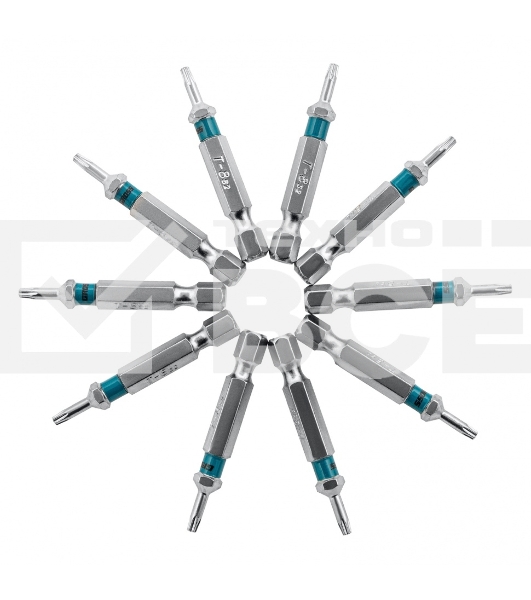 Набор бит GROSS TORX 8x50, сталь S2, 10 шт GROSS 11467