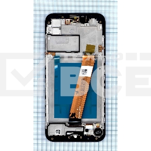 Дисплей для Samsung Galaxy A01 SM-A015F (узкий разъем) черный