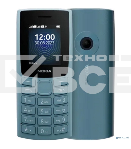 Мобильный телефон Nokia 110 (TA-1567) DS EAC 0048 синий