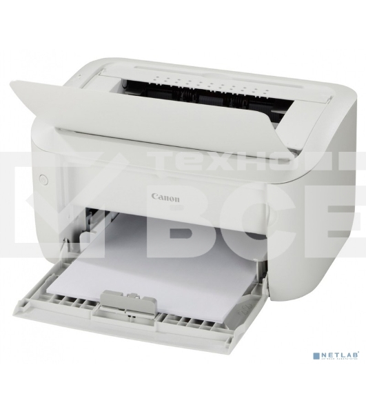Принтер лазерный Canon imageCLASS LBP6030 (8468B008), A4, ч/б, печ. до 18 стр/мин., 600 x 600 dpi, USB, белый.