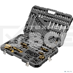 Набор инструментов Denzel 1/2', 1/4', CrV, S2, пластиковый кейс, 194 предмета, фото86