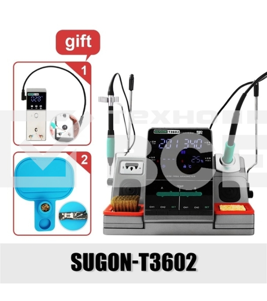 Паяльная станция с двумя ручками SUGON T3602