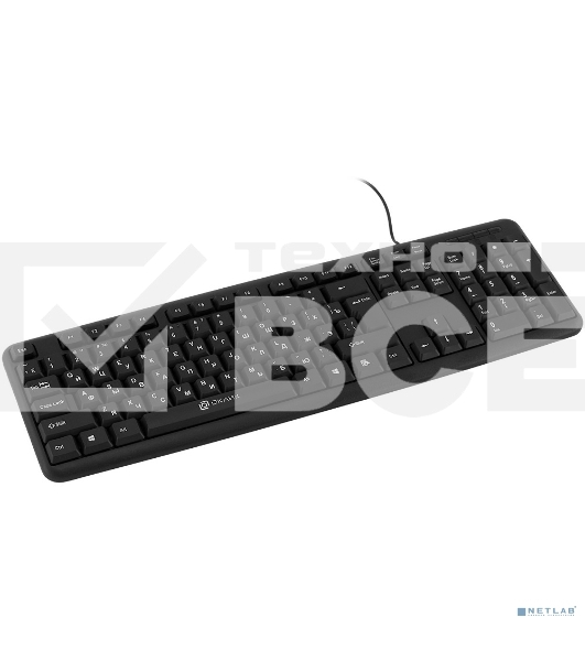 Клавиатура Oklick 180M черный USB