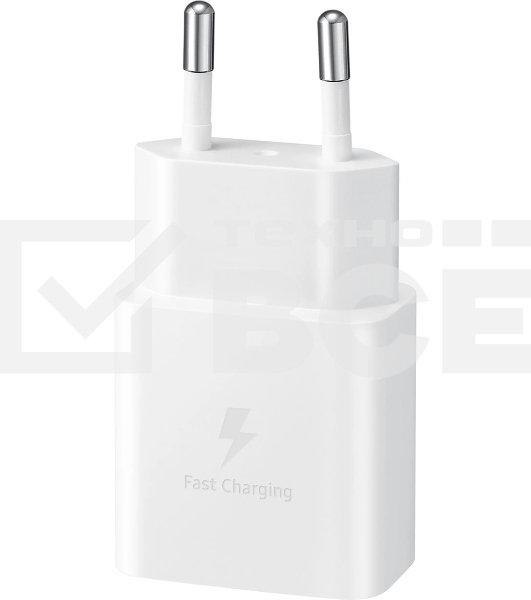 Зарядное устройство Samsung белый EP-T1510