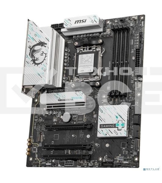 Материнская плата MSI B850 GAMING PLUS WIFI SocketAM5 AMD B850 4xDDR5 ATX AC`97 8ch(7.1) 5Gigabit RAID+DP