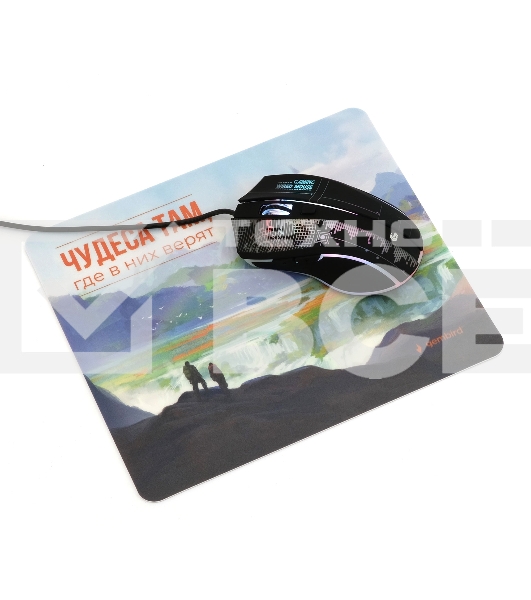 Коврик для мыши Gembird MP-ART51, 'затерянный мир', 229х195х2мм, вспененный ПВХ/пластик, пакет