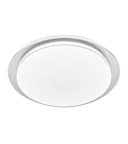 Потолочный светодиодный светильник Ambrella light FZ1047 WH белый 30W 4200K D450*55 (Без ПДУ)