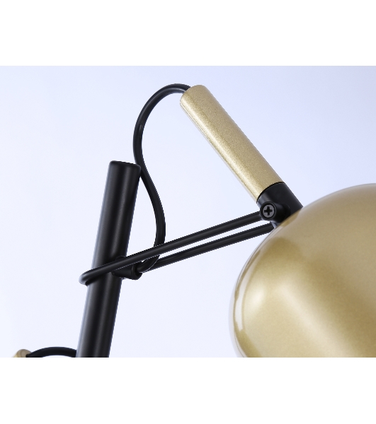Светильник Ambrella light TR97125/2 GD/BK золото/черный E27*2 max 40W D130*223*1460