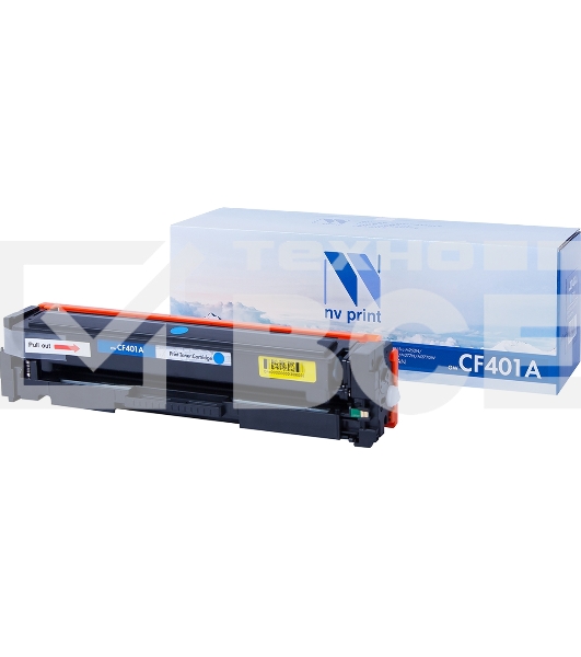 Картридж лазерный NV Print совместимый HP Laser Jet Pro M252, MFP M277 CF401A Cyan (1400k)