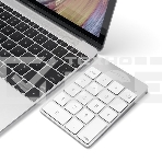 Беспроводной цифровой блок клавиатуры Satechi Aluminum Slim Keypad Numpad. Цвет серебристый. , фото4