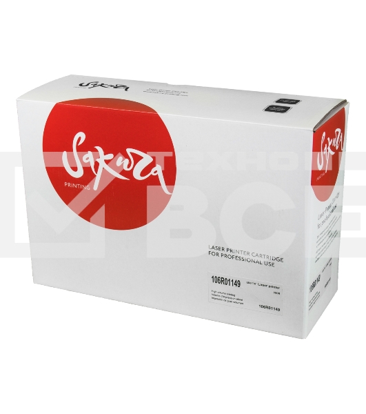 Картридж лазерный Sakura 106R01149 для Xerox Phaser 3500 черный, 12 000 к.