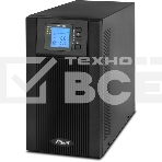Источник бесперебойного питания Powerman ИБП Online 2000 Plus Black ( внешний блок батарей, в комплект не входит), фото3